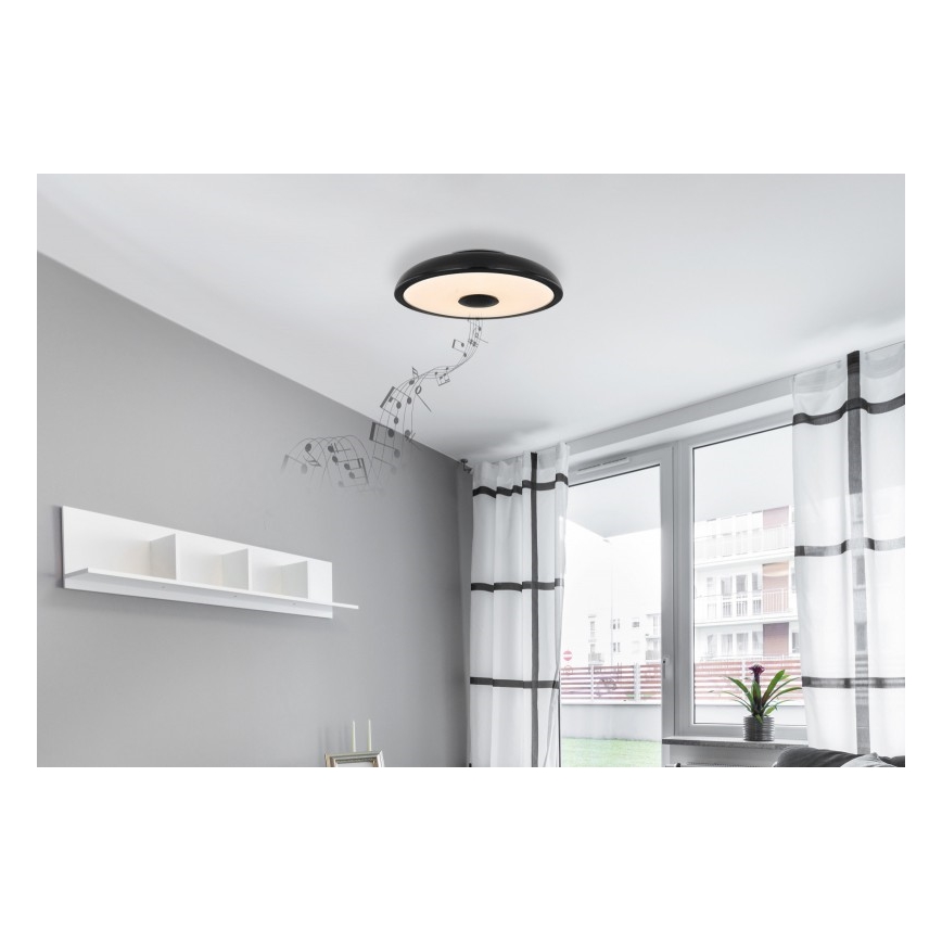 Globo - LED RGBW Dimmable φωτιστικό μπάνιου με ηχείο LED/18W/230V 3000-6500K IP44 + τηλεχειριστήριο