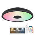Globo - LED RGBW Dimmable φωτιστικό μπάνιου με ηχείο LED/18W/230V 3000-6500K IP44 + τηλεχειριστήριο