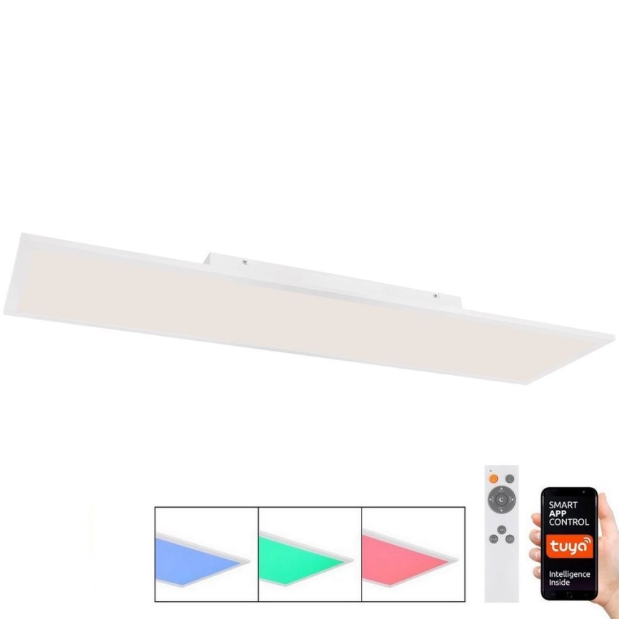 Globo - LED RGBW Dimmable φωτιστικό οροφής LED/44W/230V Wi-Fi Tuya + τηλεχειριστήριο