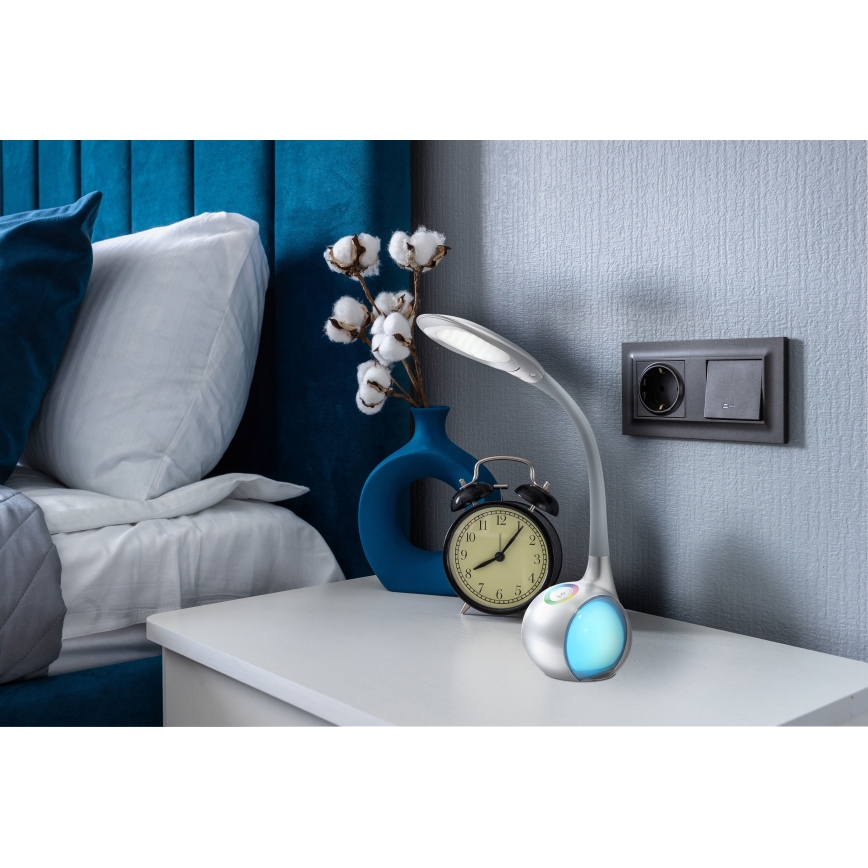 Globo - LED RGBW Dimming touch επιτραπέζια λάμπα LED/6W/230V