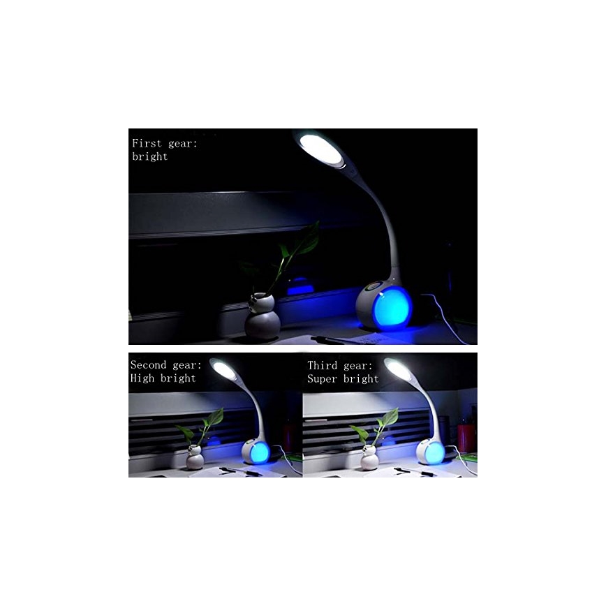 Globo - LED RGBW Dimming touch επιτραπέζια λάμπα LED/6W/230V