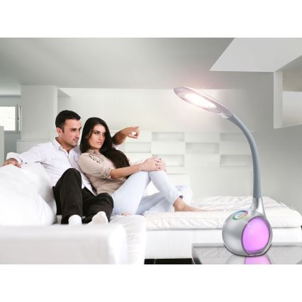 Globo - LED RGBW Dimming touch επιτραπέζια λάμπα LED/6W/230V
