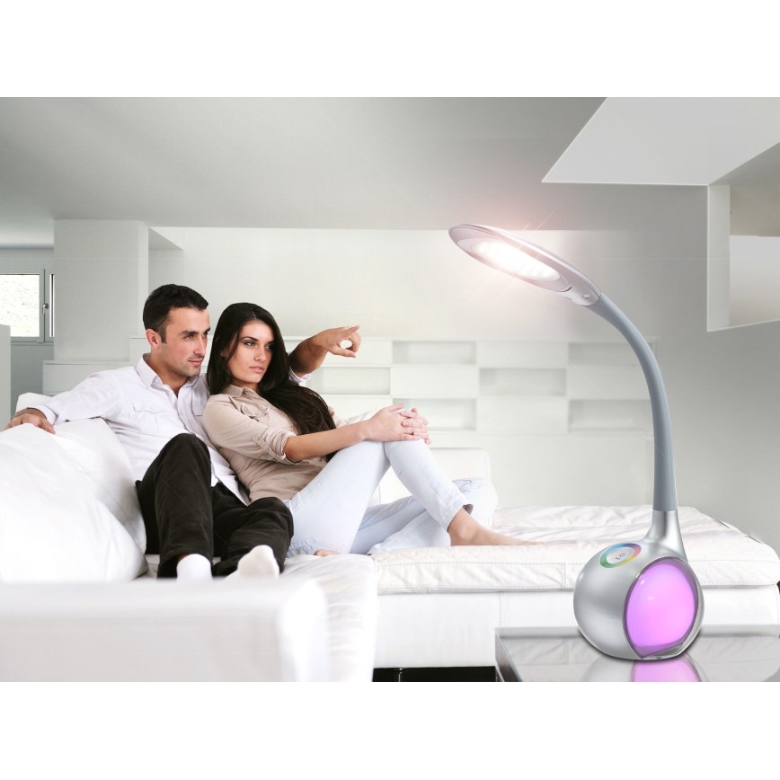 Globo - LED RGBW Dimming touch επιτραπέζια λάμπα LED/6W/230V