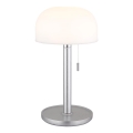 Globo - LED Επαναφορτιζόμενο Επιτραπέζιο φωτιστικό LED/1,5W/3,7V 3000/4200/6000K 1800mAh ασημί