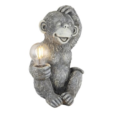 Globo - LED Ηλιακό διακοσμητικό LED/0,02W/3V IP44 μαϊμού