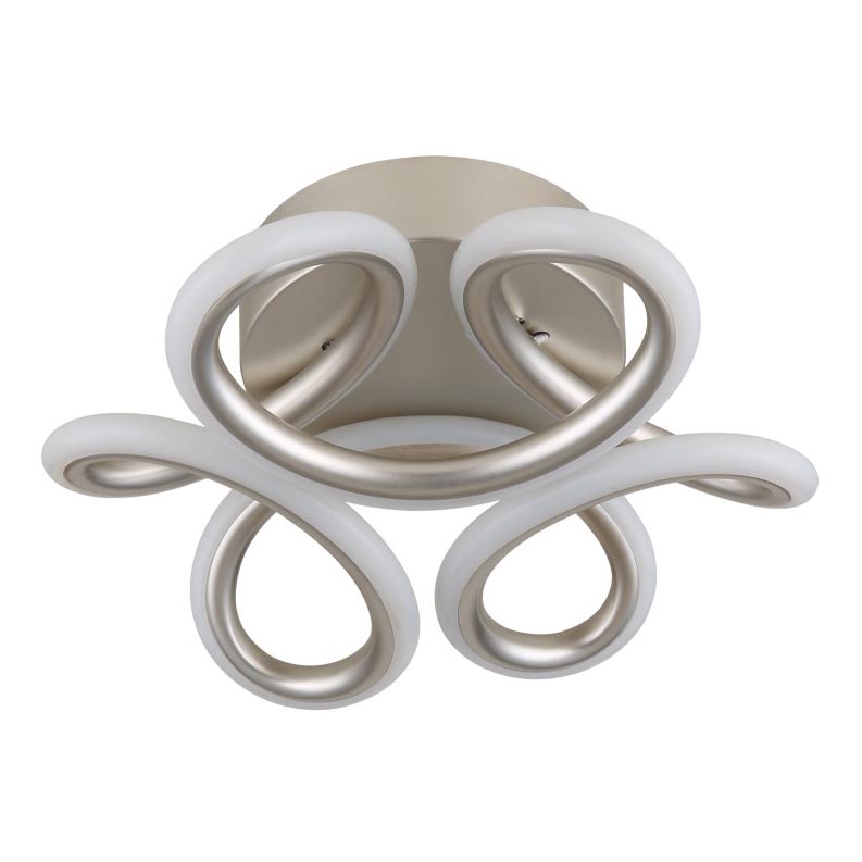 Globo - LED Οροφιαίο φωτιστικό LED/24W/230V 2700/4000/6000K διάμ. 26 εκ. ματ χρώμιο