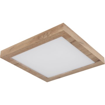 Globo - LED Οροφωτιστικό LED/16W/230V καφέ