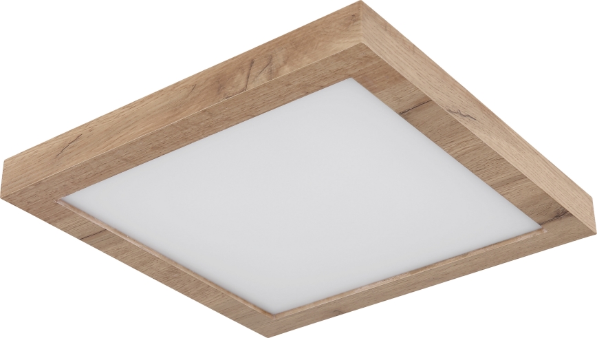 Globo - LED Οροφωτιστικό LED/16W/230V καφέ