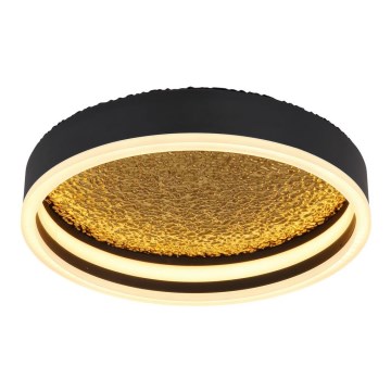 Globo - LED Οροφωτιστικό LED/24W/230V διάμ. 30 εκ. μαύρο