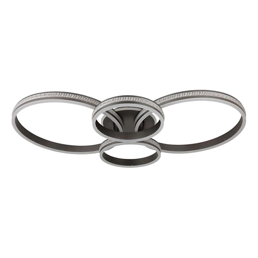 Globo - LED Οροφιαίο φωτιστικό LED/39W/230V 2700/4500/6500K 106x60 εκ. ανθρακί