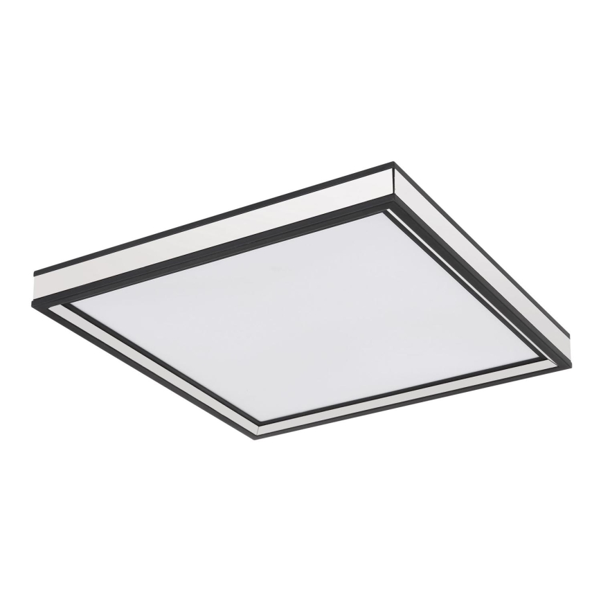 Globo - LED Οροφωτιστικό LED/12W/230V 30x30 cm μαύρο/λευκό