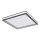 Globo - LED Οροφωτιστικό LED/12W/230V 30x30 cm μαύρο/λευκό