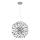Globo - LED πολυέλαιος σε καλώδιο 8xG9/3,5W/230V γυαλιστερό χρώμιο