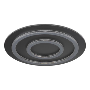 Globo - LED Ρυθμιζόμενο φωτιστικό οροφής LED/60W/230V 3000-6500K διάμ. 55 cm ανθρακί + τηλεχειριστήριο