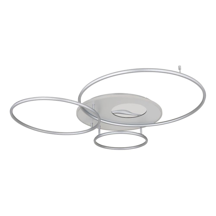 Globo - LED Ρυθμιζόμενο φωτιστικό οροφής LED/70W/230V 2700-6500K ματ χρώμιο + τηλεχειριστήριο