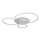 Globo - LED Ρυθμιζόμενο φωτιστικό οροφής LED/70W/230V 2700-6500K ματ χρώμιο + τηλεχειριστήριο