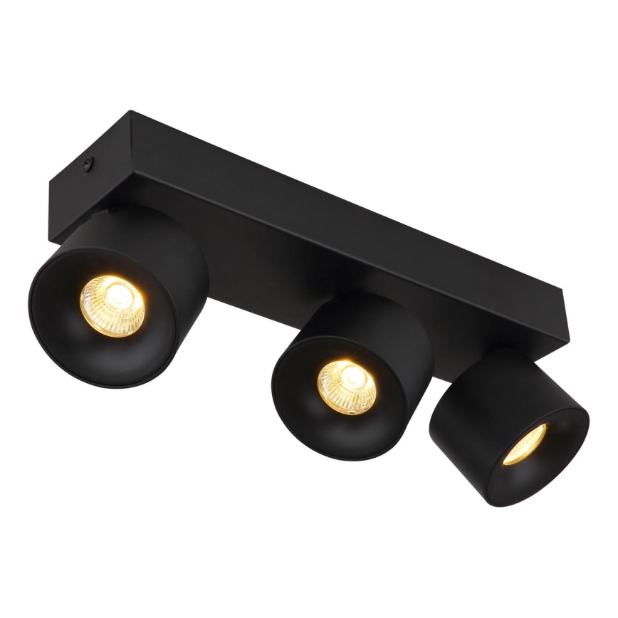 Globo - LED Σποτ 3xLED/6W/230V μαύρο