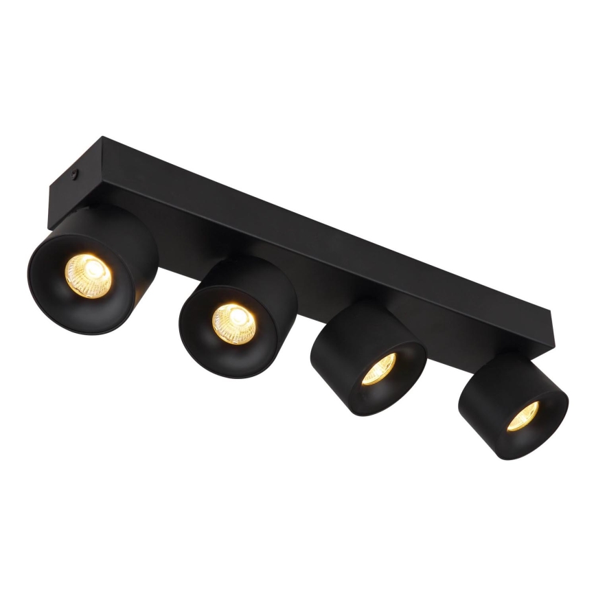 Globo - LED Σποτ 4xLED/6W/230V μαύρο