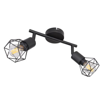 Globo - LED Σποτ 2xE14/6W/230V μαύρο