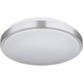 Globo - LED Φωτιστικό οροφής μπάνιου με αισθητήρα LED/18W/230V IP44