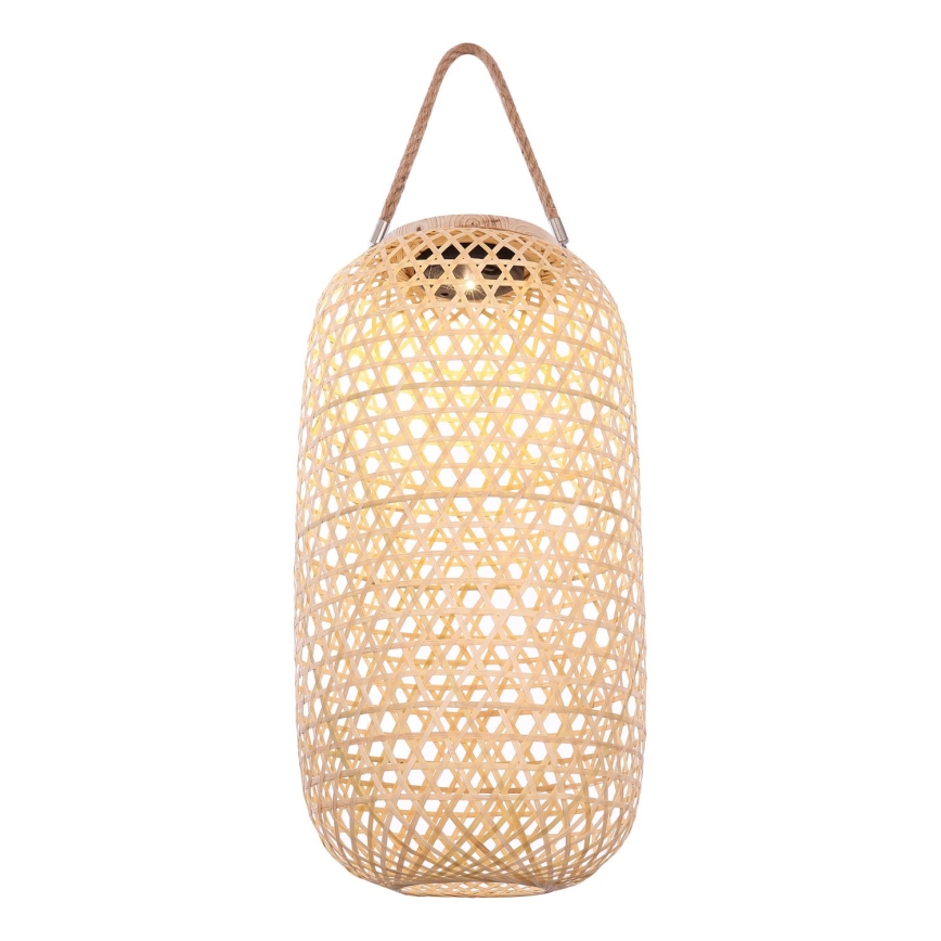 Globo - Ηλιακό φωτιστικό LED/0,06W/3V μπαμπού IP44 600 mAh