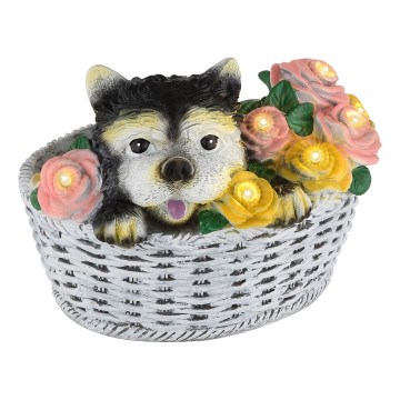 Globo - Ηλιακό φωτιστικό LED/1,2V IP44 300 mAh σκύλος