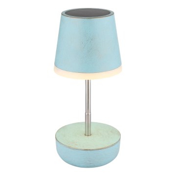 Globo - Ηλιακό φωτιστικό LED 10xLED/0,06W/3V IP44 800 mAh μπλε