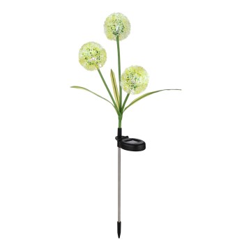 Globo - Ηλιακό φωτιστικό LED 3xLED/0,06W/3V 5000K IP44 200 mAh κίτρινο