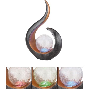 Globo - Ηλιακό φωτιστικό LED RGB LED/3V IP44 300 mAh