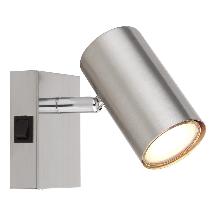 Globo - Σποτ τοίχου 1xGU10/25W/230V ματ χρώμιο