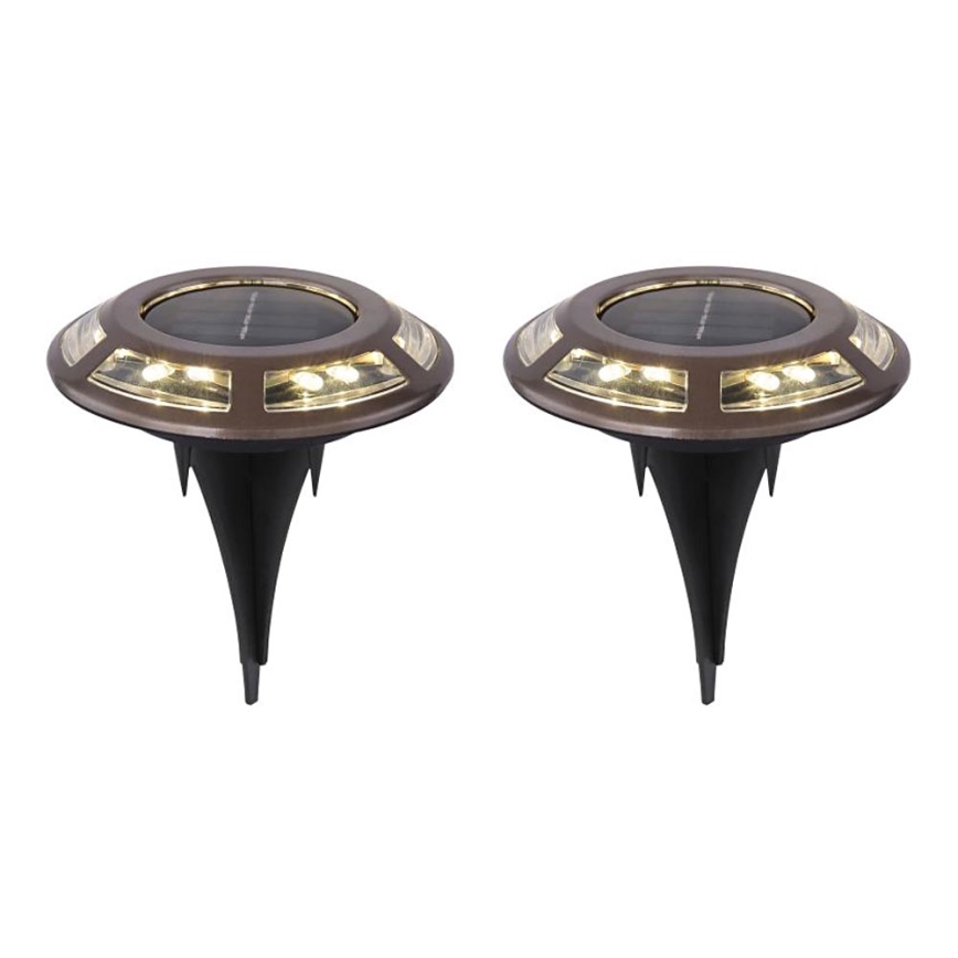 Globo - ΣΕΤ 2x Ηλιακό φωτιστικό LED LED/0,72W/3V 3200K IP44 300 mAh