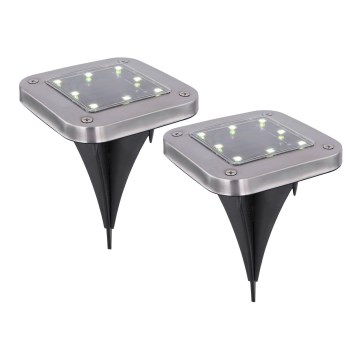 Globo - ΣΕΤ 2x Ηλιακό φωτιστικό LED LED/0,8W/1,2V IP44 300 mAh