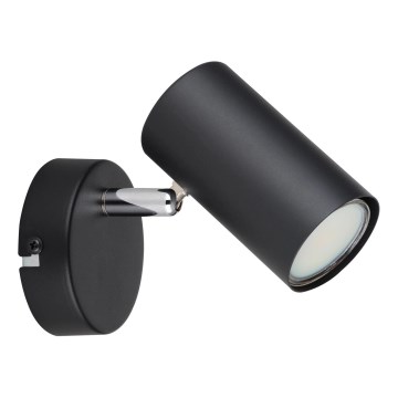Globo - Σποτ τοίχου 1xGU10/25W/230V μαύρο