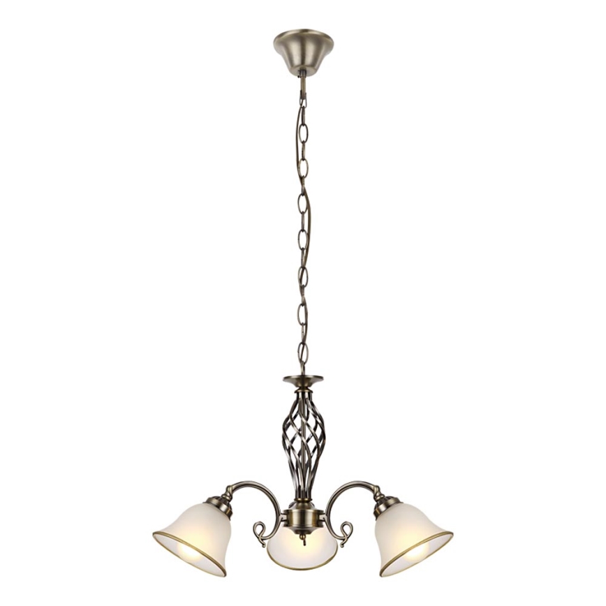 Globo - Πολύφωτο με αλυσίδα 3xE27/60W/230V