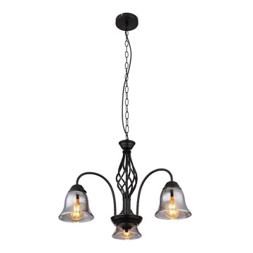 Globo - Πολύφωτο με αλυσίδα 3xE27/60W/230V