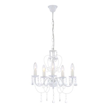 Globo - Πολύφωτο με αλυσίδα 5xE14/40W/230V