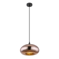 Globo - Πολύφωτο με συρματόσχοινο 1xE27/60W/230V χαλκός