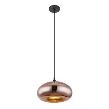 Globo - Πολύφωτο με συρματόσχοινο 1xE27/60W/230V χαλκός