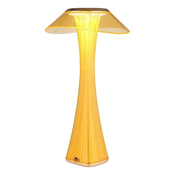 Globo - Ρυθμιζόμενη επαναφορτιζόμενη επιτραπέζια λάμπα LED/2,5W/3,7V 1200 mAh 2700/4500/6500K χρυσή