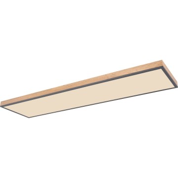 Globo - Ρυθμιζόμενο φωτιστικό οροφής LED/36W/230V 2700-6500K καφέ/γκρί + τηλεχειριστήριο