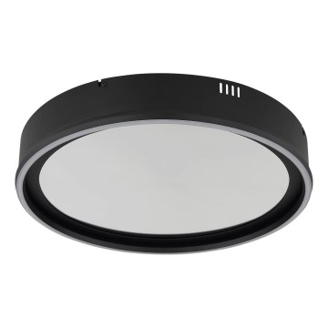Globo - Ρυθμιζόμενο φωτιστικό οροφής LED/40W/230V 2700-6500K διάμ. 51,5 cm μαύρο + τηλεχειριστήριο