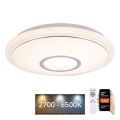 Globo - Ρυθμιζόμενο φωτιστικό οροφής LED RGBW LED/16W/230V 2700-6500K WiFi Tuya + τηλεχειριστήριο