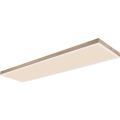 Globo - Ρυθμιζόμενο LED φωτιστικό οροφής LED/36W/230V 2700-6500K καφέ/λευκό + τηλεχειριστήριο