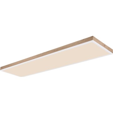 Globo - Ρυθμιζόμενο LED φωτιστικό οροφής LED/36W/230V 2700-6500K καφέ/λευκό + τηλεχειριστήριο