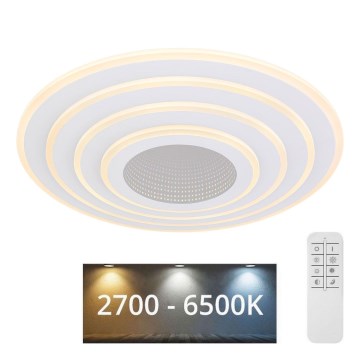 Globo - Ρυθμιζόμενο LED φωτιστικό οροφής LED/40W/230V 2700–6500K Wi‑Fi Tuya Ø 42 εκ. + τηλεχειριστήριο
