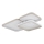 Globo - Ρυθμιζόμενο LED φωτιστικό οροφής LED/55W/230V 2700-6000K 65x45,5 cm + τηλεχειριστήριο