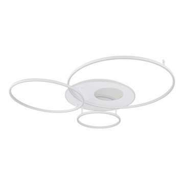 Globo - Ρυθμιζόμενο LED φωτιστικό οροφής LED/70W/230V 2700-6000K 105x26,5 cm ασημί + τηλεχειριστήριο