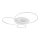 Globo - Ρυθμιζόμενο LED φωτιστικό οροφής LED/70W/230V 2700-6000K 105x26,5 cm ασημί + τηλεχειριστήριο