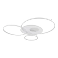 Globo - Ρυθμιζόμενο LED φωτιστικό οροφής LED/70W/230V 2700-6500K 105x26,5 cm λευκό + τηλεχειριστήριο