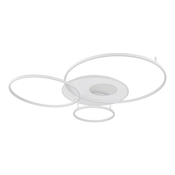 Globo - Ρυθμιζόμενο LED φωτιστικό οροφής LED/70W/230V 2700-6500K 105x26,5 cm λευκό + τηλεχειριστήριο